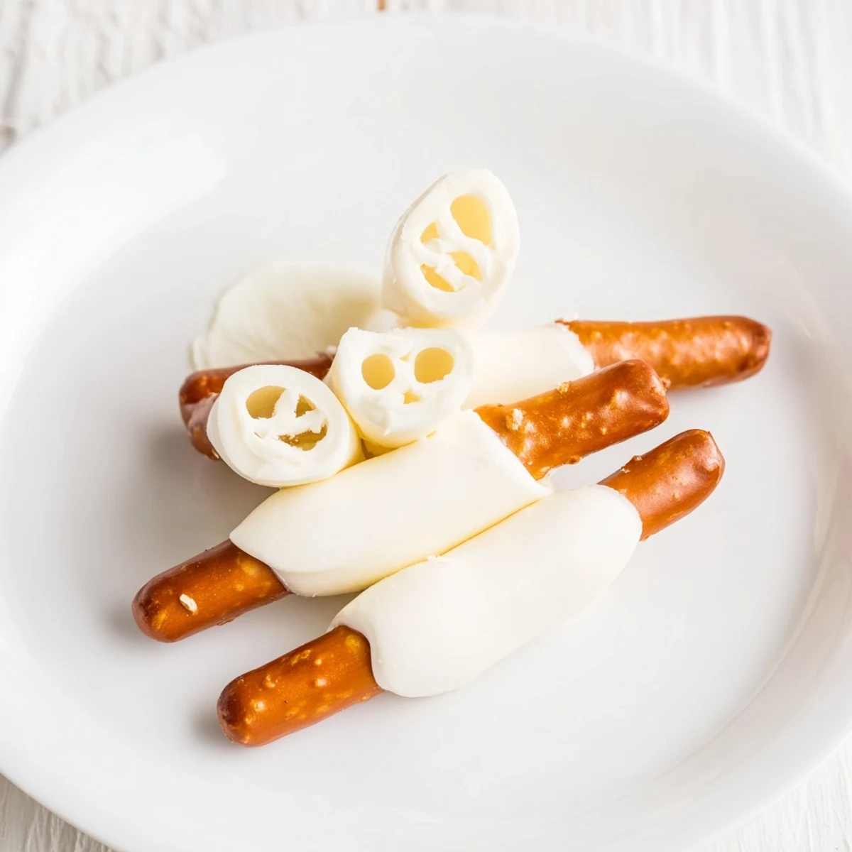 Enjoy these creamy string cheese and pretzel rods, the perfect easy American snack for kids.