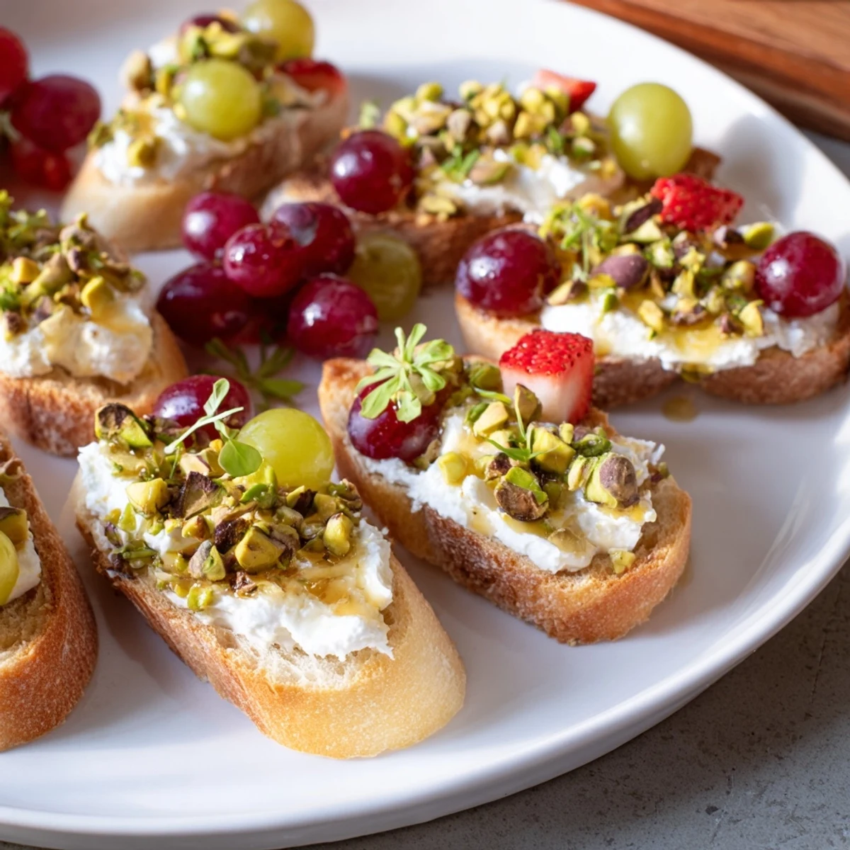 Imagine a lavish platter of a zero-proof celebration spread, with an array of colorful, tempting appetizers.