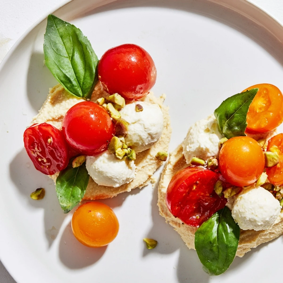 Vibrant The Hanging Gardens appetizer arrangement features colorful vegetables and fruits artfully displayed.