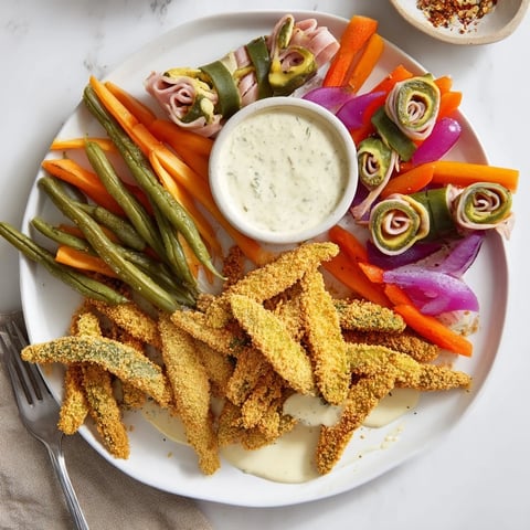 Crispy fried pickles showcase the ultimate Pickle Lovers Meal with bold flavors.  