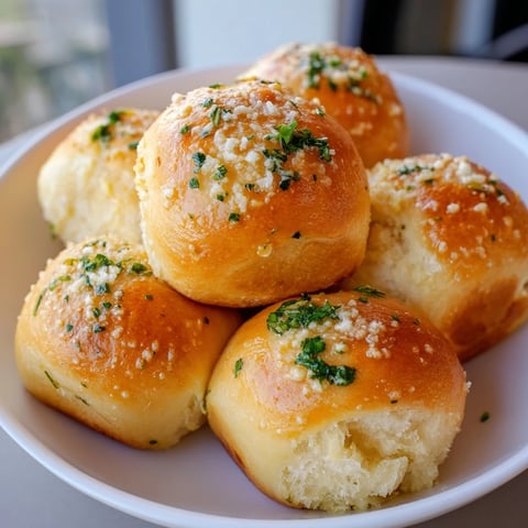 Golden, pull-apart Garlic Butter Bread, oozing with savory garlic butter, ready for sharing alongside a meal.