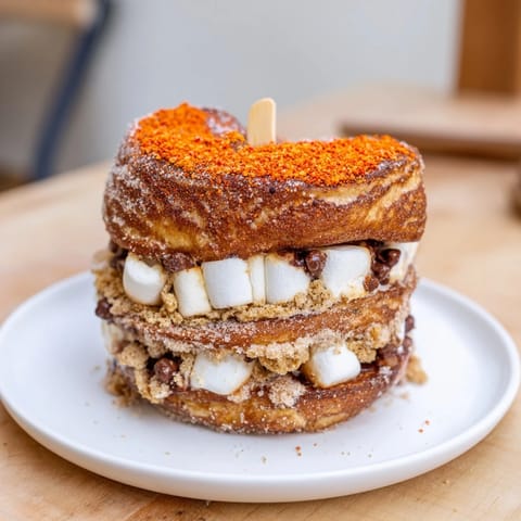 Smores Churro Cake Pancake Pops #121