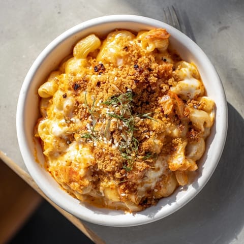 Spicy Kimchi Mac & Cheese #163