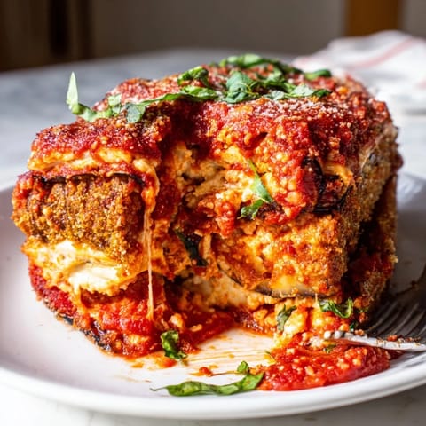 Eggplant Parmesan Lasagna Casserole #172