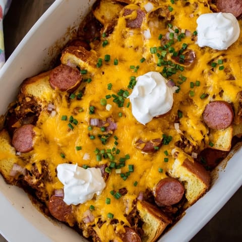 Chili Dog Casserole Bake #171