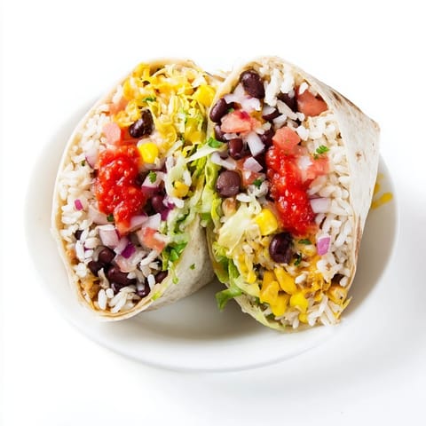 Rice Bean Burritos #226