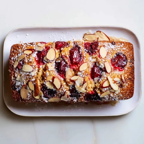 Cherry Almond Loaf Cake #250