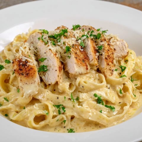 Cajun Chicken Alfredo Fettuccine #254