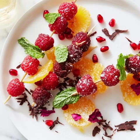 A close-up of elegantly arranged Baisers de Minuit, sparkling with edible glitter, perfect for cocktails.