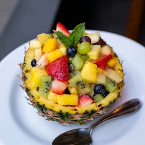 Tropical Pineapple Fruit Boat #315