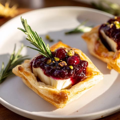 Cranberry Brie Bites Wreath #342