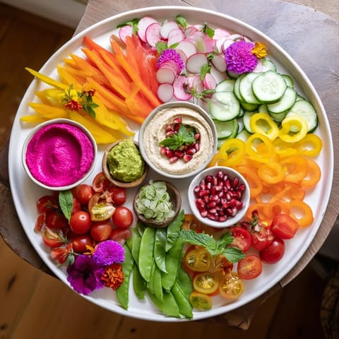 Vegan Global Gardener Platter