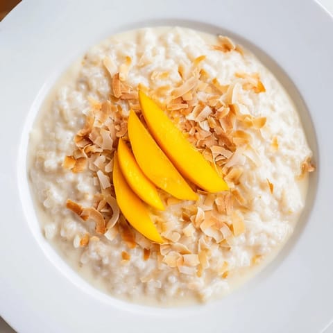 Toasted Coconut Rice Pudding
