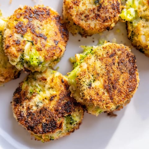 Cheesy Broccoli Patties