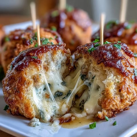 Festive Derby Party Olive Cheese Balls baked golden, ready for guests.