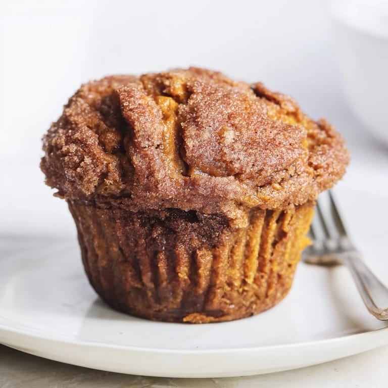Warm cinnamon sugar maple bourbon muffins perfect for brunch or a cozy breakfast.