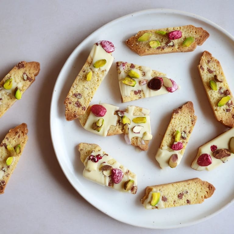 Close-up of the delicious Festive Christmas Joy Trios, perfect for holiday snacking with multiple textures.