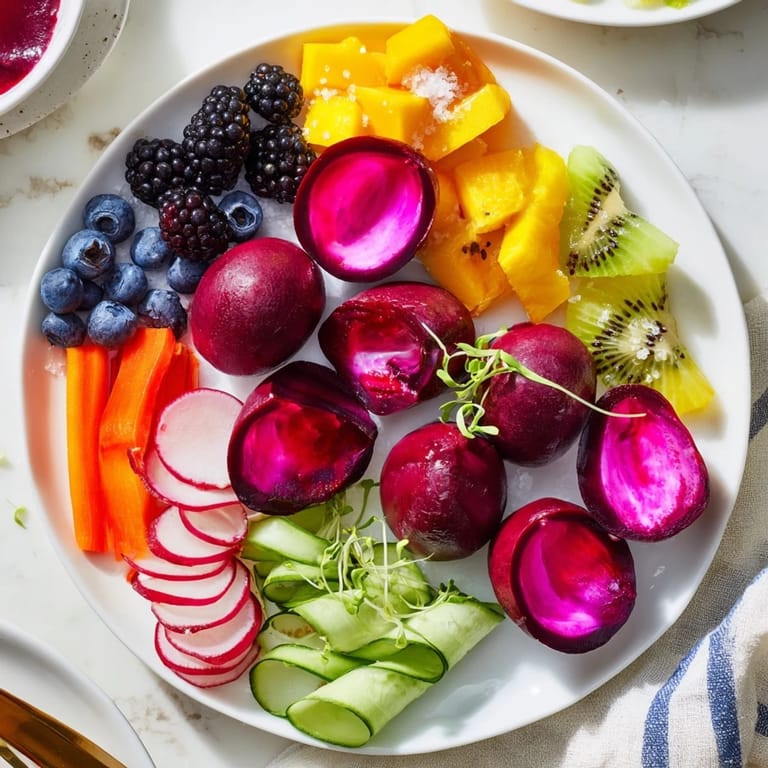 Imagine the refreshing The Neon Night, with crisp pickles and brightly colored fruit pieces.